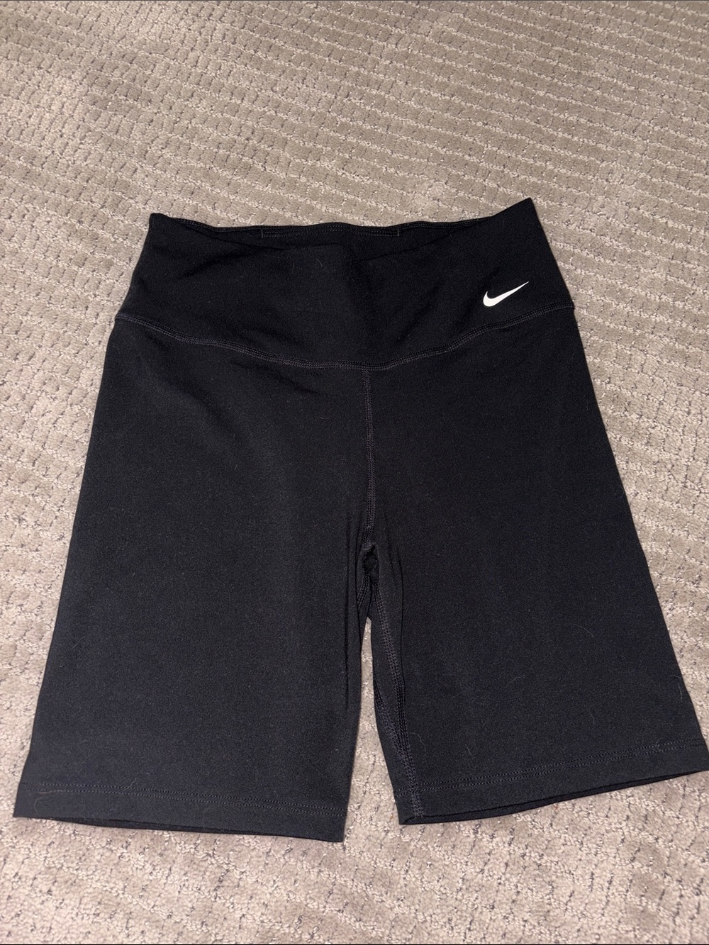 Nike Dri-Fit Black High-Rise Bike Shorts